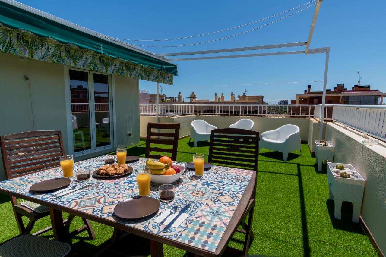 Duplex Penthouse With Terrace. Beach-Pool Canet d'En Berenguer Eksteriør bilde