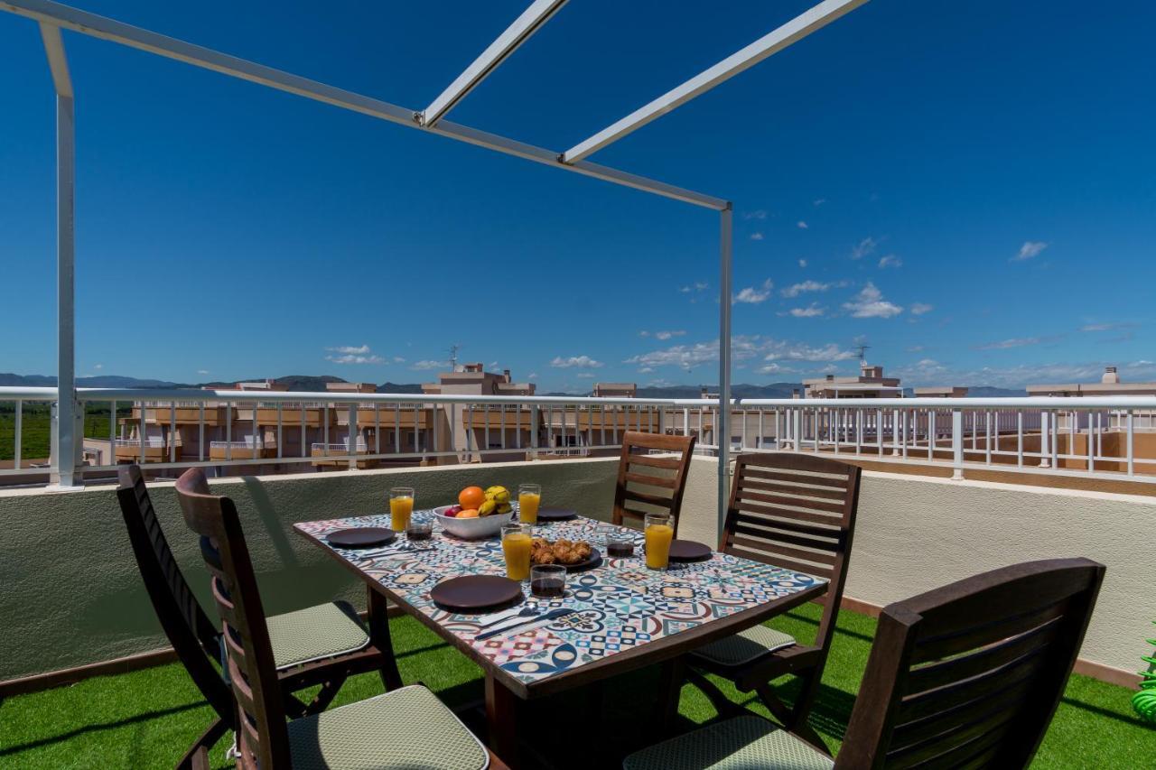 Duplex Penthouse With Terrace. Beach-Pool Canet d'En Berenguer Eksteriør bilde